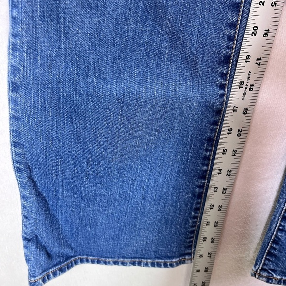 Gap Flare Stretch Jeans Womens 10 Blue Denim Cute Flowy Y2K 90s Hipster 2072 - Picture 6 of 9